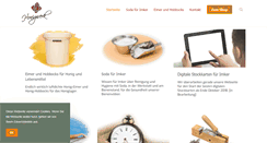 Desktop Screenshot of honigwerk.de