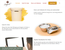 Tablet Screenshot of honigwerk.de